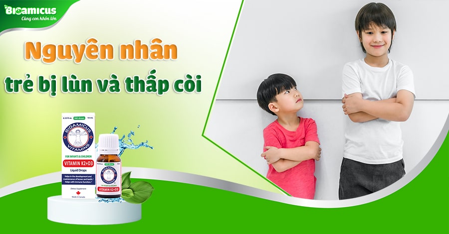 Nguyên nhân khiến trẻ bị lùn